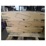 (3) Commercial Electric 2 ft. 18000 Lumens 171-Watts Integrated LED High Bay Light 120-277V 5000K Daylight Dimmable Garage Light