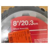 Set of Troy-Bilt Original Equipment 8 in. Wheel Assembly for Select Walk Behind Lawn Mowers OE Number 634-05275