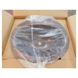 SINKOLOGY Seville 18 Gauge 20 in. Copper Drop-In Bath Sink in Aged Copper