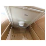 Glacier Bay 22 in. Ceramic Rectangular Vessel Bathroom Sink in White