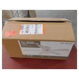 New - Hugger 52 in. LED Indoor White Ceiling Fan with Light Kit