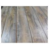 Natural Wood 6" x 48" Click plank Water Resistant Laminate Wood Flooring With Padding (384 sqft)