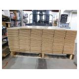 Natural Wood 6" x 48" Click plank Water Resistant Laminate Wood Flooring With Padding (384 sqft)