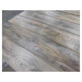 Vintage Barnwood  6" x 48" Click Plank Water Resistant Laminate Wood Flooring with attached pad  (552 sqft)