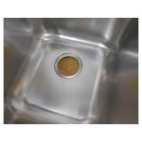 Elkay Pergola 33 in. Drop-in Double Bowl 20-Gauge Stainless Steel Kitchen Sink Only