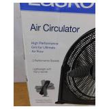 Lasko 18 in. 3 Speed Oscillating Pedestal Fan with Adjustable Height, Easy Assembly, and Quiet Cooling for Any Room in Black