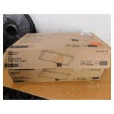 (2) Commercial Electric 2 ft. 18000 Lumens 171-Watts Integrated LED High Bay Light 120-277V 5000K Daylight Dimmable Garage Light