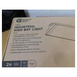 (2) Commercial Electric 2 ft. 18000 Lumens 171-Watts Integrated LED High Bay Light 120-277V 5000K Daylight Dimmable Garage Light