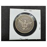 1907 Silver Barber Half Dollar