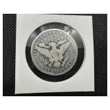 1907-D Silver Barber Half Dollar