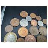 Twenty-Seven Mixed Date and Denomination United Kingdom Coins