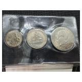 Three Uncirculated Coin 1776-1976 Set; 1974-D Eisenhower Dollar and Two Partial 1970 Proof Sets