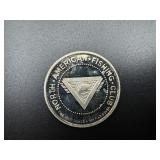 North American Fishing Club  1 Oz. Silver Round