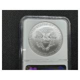 2008 American Silver Eagle NGC MS69 NGC Price Guide is $55
