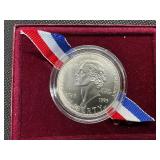 1993-P Mint State Thomas Jefferson Commemorative Silver Dollar in Original U.S. Mint Box