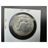 1963-D Silver Franklin Half Dollar Marked UNC When Purchased