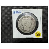 Better Date 1893-O Silver Barber Half Dollar PCGS Price Guide for a G4 is $65