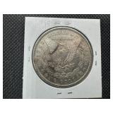 1890 Morgan Silver Dollar Marked AU When Purchased