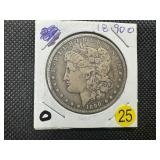 1890-O Morgan Silver Dollar