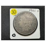 1901-O Morgan Silver Dollar