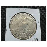 Key Date 1921 Peace Dollar Marked XF When Purchased