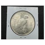 1922 Peace Silver Dollar Marked MS64 When Purchased