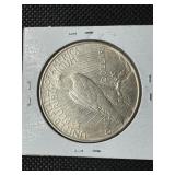 1922-D Peace Silver Dollar Marked MS64 When Purchased