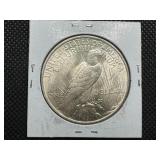 1923 Peace Silver Dollar Marked MS64 When Purchased