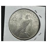 1923-S Peace Silver Dollar Marked BU When Purchased