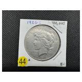 1926-S Peace Silver Dollar Marked BU When Purchased
