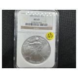 2006 American Silver Eagle NGC MS69 NGC Price Guide is $65