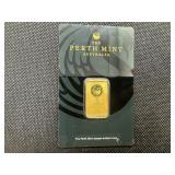 .320 Ounce .9999 Perth Mint Gold Bar in sealed Package Bar No. CO73445