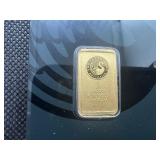 .320 Ounce .9999 Perth Mint Gold Bar in sealed Package Bar No. CO73445