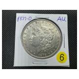 1879-O Morgan Silver Dollar  Marked AU When Purchased
