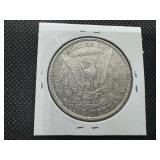 1880 Morgan Silver Dollar  Marked Choice XF When Purchased