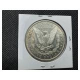 1881-S Morgan Silver Dollar Marked MS63 When Purchased