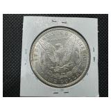 1883  Morgan Silver Dollar Marked Choice BU When Purchased