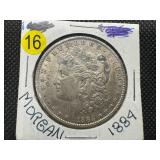 1884 Morgan Silver Dollar