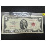 Red Seal Two Dollar Bill