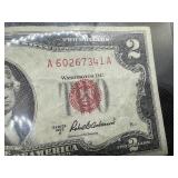 Red Seal Two Dollar Bill