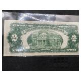 Red Seal Two Dollar Bill