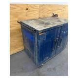 Heavy Duty Construction Box on Casters
