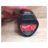 Lot of 2 - Milwaukee M12 Red Lithium 2Ah Battery Model # 44-11-2420