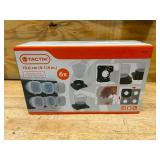 TACTIX Set of 6- Wall Mounted Jars (0730248.24)