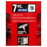 Craftsman T-Handle Metric Hex Key 7 Piece Set Model # CMHT26016