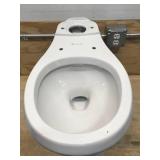 New Glacier Bay 10 inch Rough In Two-Piece 1.28 GPF Single Flush Round Toilet in White Seat Included Model # N2428R-10