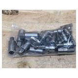 Lot of multiple different hex bit sockets