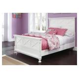 ASHLEY FURNITURE Kaslyn Queen Panel Bed in White B502-57/54/96