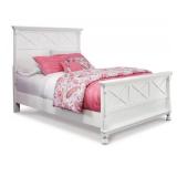 ASHLEY FURNITURE Kaslyn Queen Panel Bed in White B502-57/54/96