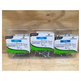 Lot of 3 - Large Flange Steel Rivets 25 Packs Model # FPC64SLF-25